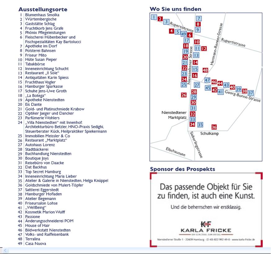 Ausstellungsorte